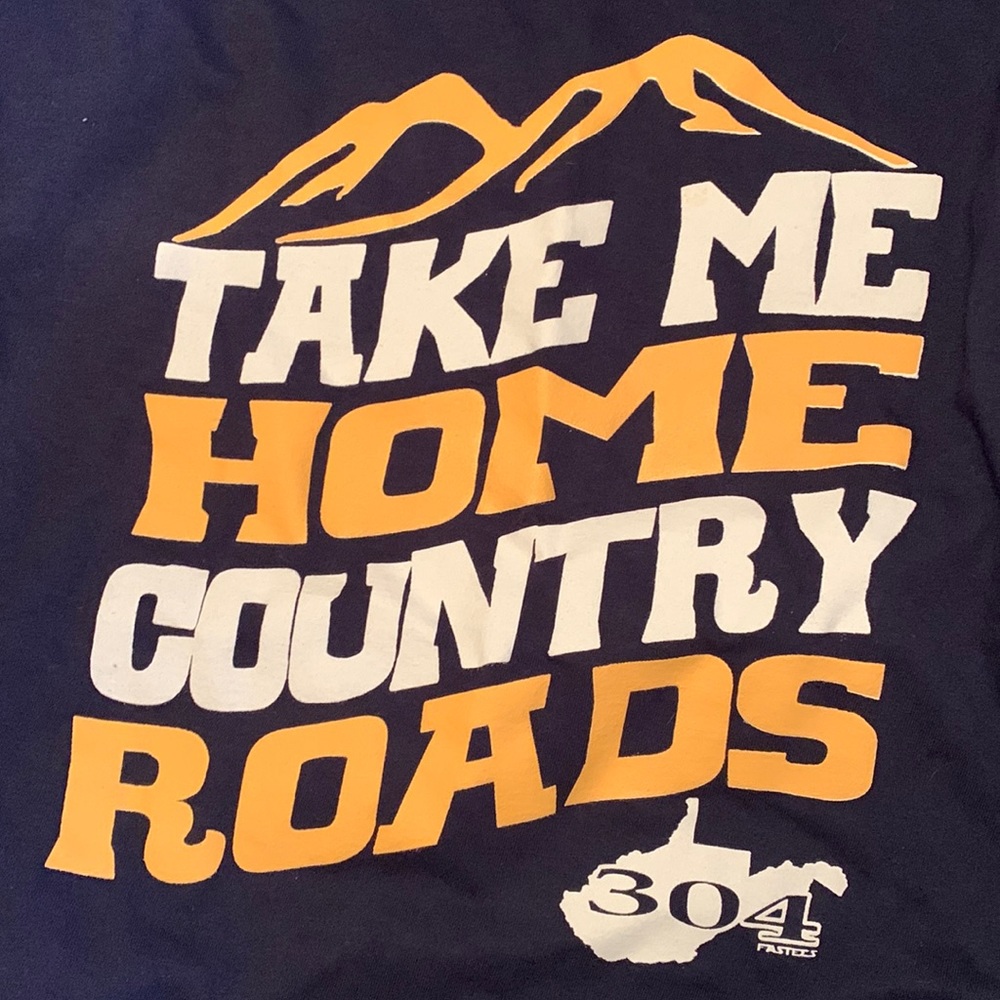 West Virginia mountaineers tshirt